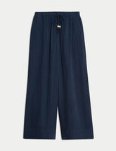 Pure Cotton Wide Leg Culottes  Adomoo